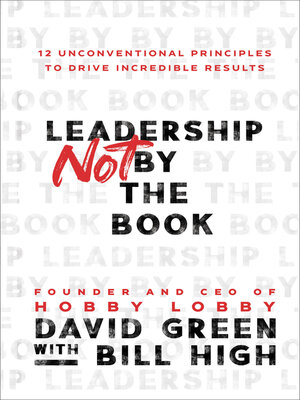 cover image of Leadership Not by the Book